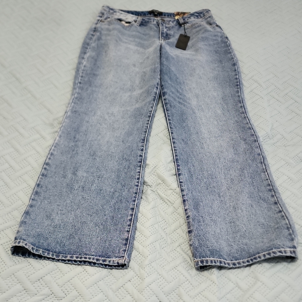 Ed Hardy  MULTI TATTOO, LOW WAIST BAGGY JEAN